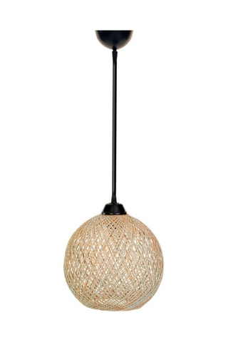 Suspension 190 - Noir et naturel