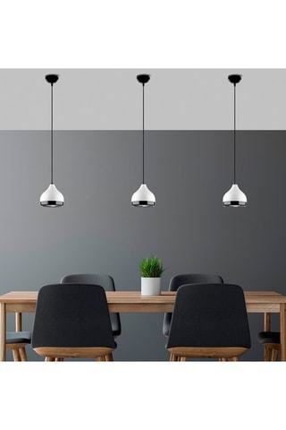 Suspension Yildo - 
Blanc - 40 W