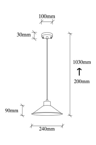 Suspension - Bleu - 40 W