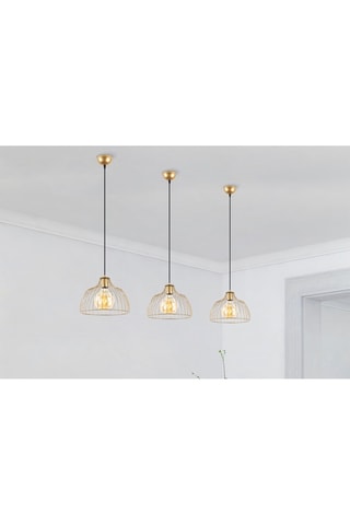 Suspension Kozan - Doré