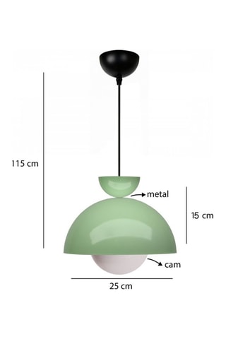 Suspension  - Vert d’eau - 40 W