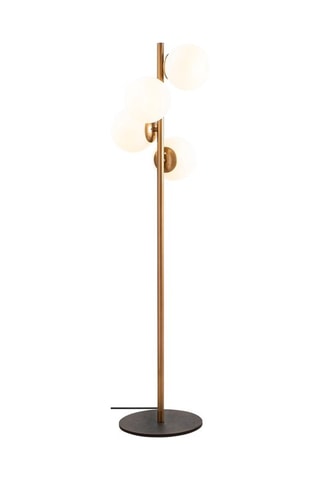 Lampadaire - Doré - 4 x 100 W