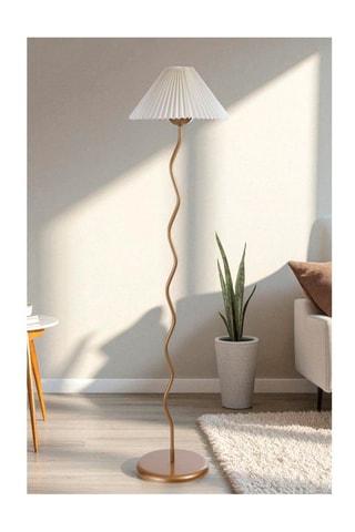 Lampadaire - Doré - 40 W