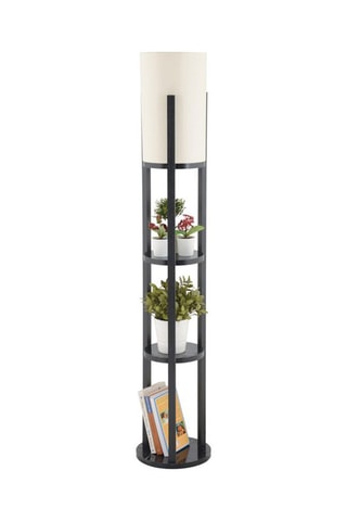 Lampadaire Circle Nora -  Noir