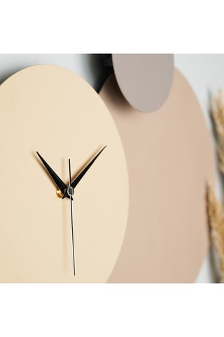 Horloge murale - 48 cm - Beige