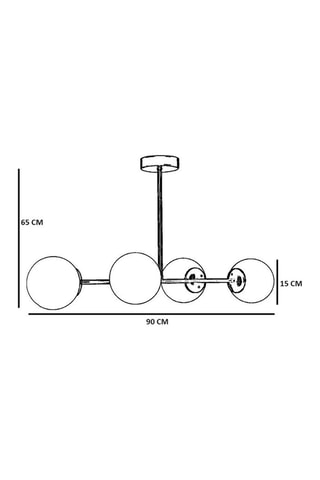 Suspension Yeni - Doré