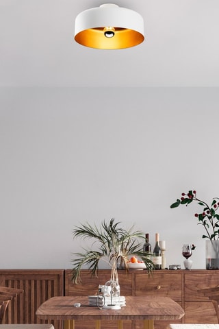 Plafonnier - Blanc - 40 W