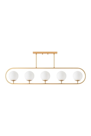 Plafonnier Jewel - Doré et blanc - 4 x 15 W