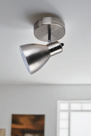 Plafonnier - Argenté - 40 W