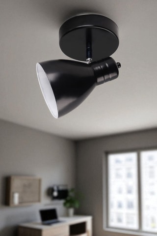 Plafonnier - Noir - 40 W