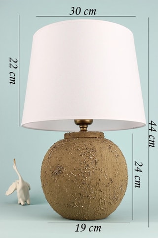 Lampe à poser - Marron - 40 W