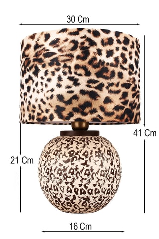 Lampe à poser - Beige - 40 W