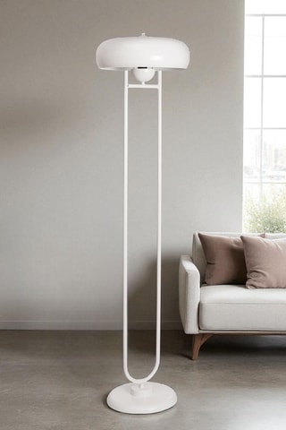 Lampadaire - Blanc - 155 cm - 40 W