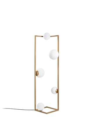 Lampadaire - Doré - 5 x 40 W