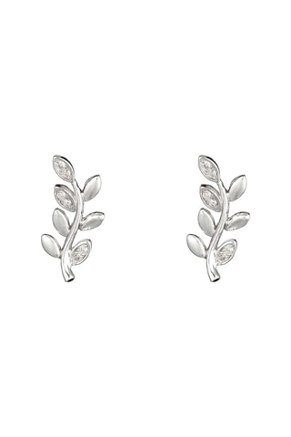Boucles d'oreilles Sanya Or blanc et diamants