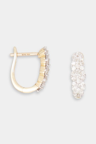 Boucles d'oreilles Merveilles de Lumières - Or jaune et diamants