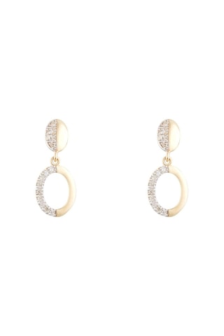 Boucles d'oreilles Berava Or jaune et diamants