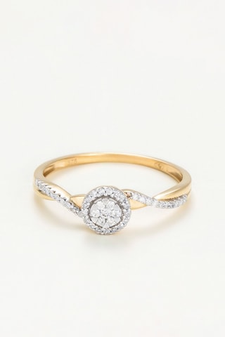 Bague Mon idéal - Or jaune et diamants