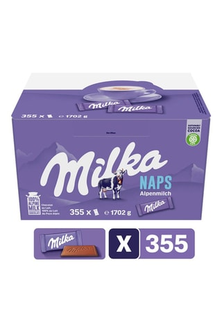Naps Chocolat au lait Milka - 1,7 kg