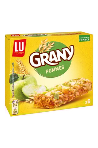 8 x Barres de céréales aux pommes - 125 g