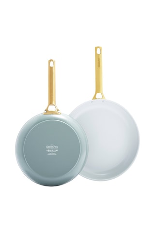 2 poêles revêtement céramique Padova Reserve - 24/28 cm - Greenpan