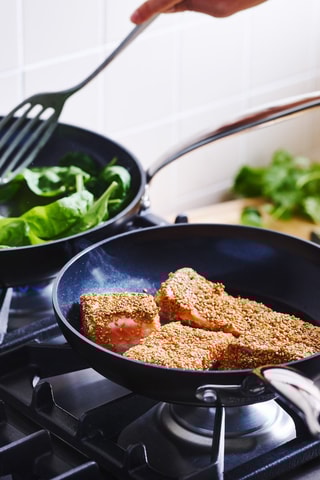 2 poêles revêtement céramique Barcelona - 20/28 cm - Greenpan