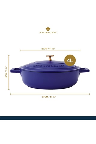 Cocotte - 29 cm - 4 l - Masterclass