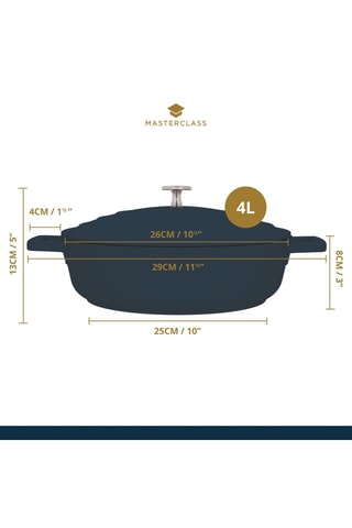 Cocotte - 33 cm - 5 l - Masterclass