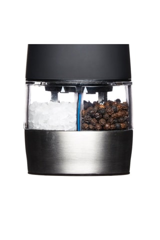 Moulin électrique double à sel et poivre - 17,5 cm - Masterclass