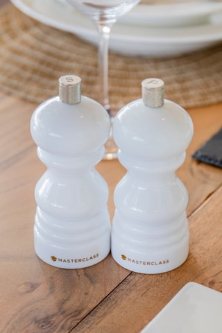 Moulin à cabestan en céramique - Blanc - 12 cm - Masterclass