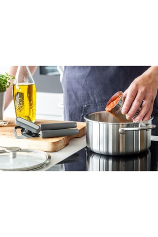 Ouvre-boîtes multi-usages en acier inoxydable et silicone - Kitchenaid