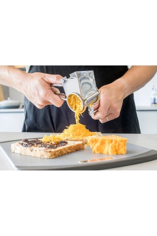 Râpe à fromage rotative en acier inoxydable - Masterclass