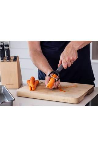 Eplucheur en acier inoxydable et silicone - Kitchenaid