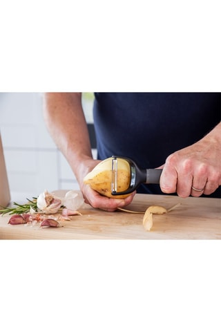 Eplucheur en acier inoxydable et silicone - Kitchenaid