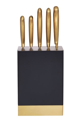 Bloc de 5 pièces en acier inoxydable - Masterclass