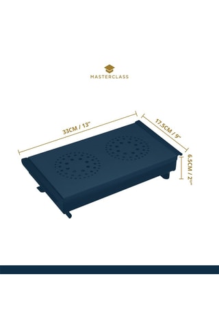Chauffe-plat - 33 x 6,5 x 17,5 cm - Masterclass