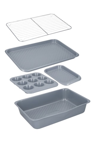 Ensemble de cuisson et rôtissage revêtement céramique - 5 pièces - Masterclass