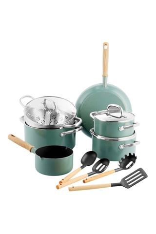 Batterie de cuisine revêtement en céramique Mayflower - 13 pièces - Greenpan