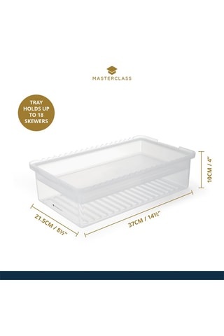 Bac à marinade pour barbecue - Masterclass