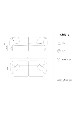 Canapé Chiara 
Beige