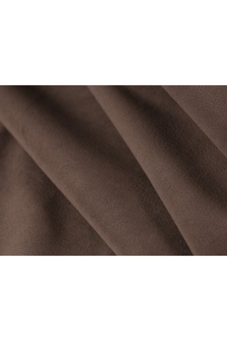 Canapé convertible Daisy - Marron - 3 places - En tissu velours