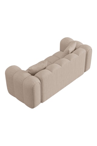 Canapé Arden - Taupe - 2 places - En tissu structurel