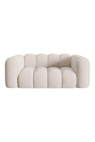 Canapé Astro - Beige - 2 places - En tissu structurel