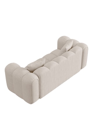 Canapé Astro - Beige - 3 places - En tissu structurel