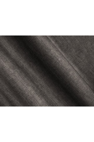 Canapé d’angle gauche Koge - Gris - 5 places - En tissu velours 