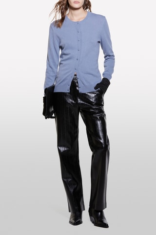 Gilet en laine et cachemire - Gris