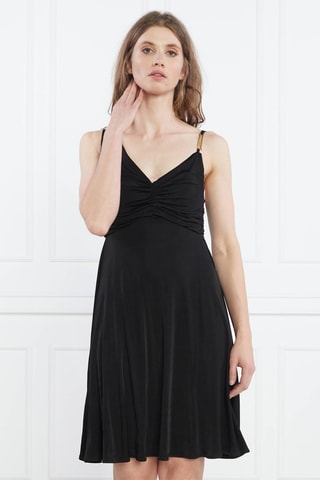 Robe patineuse Emilia - Noir