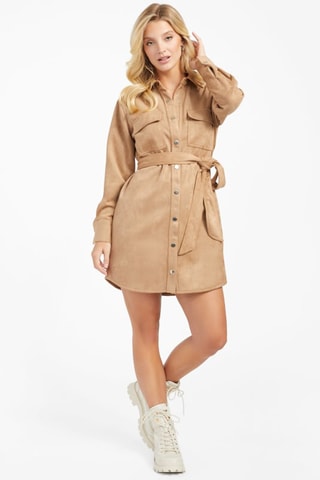 Robe chemise Lerika - Marron clair