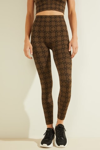 Legging taille haute Della - Marron