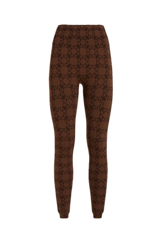 Legging taille haute Della - Marron